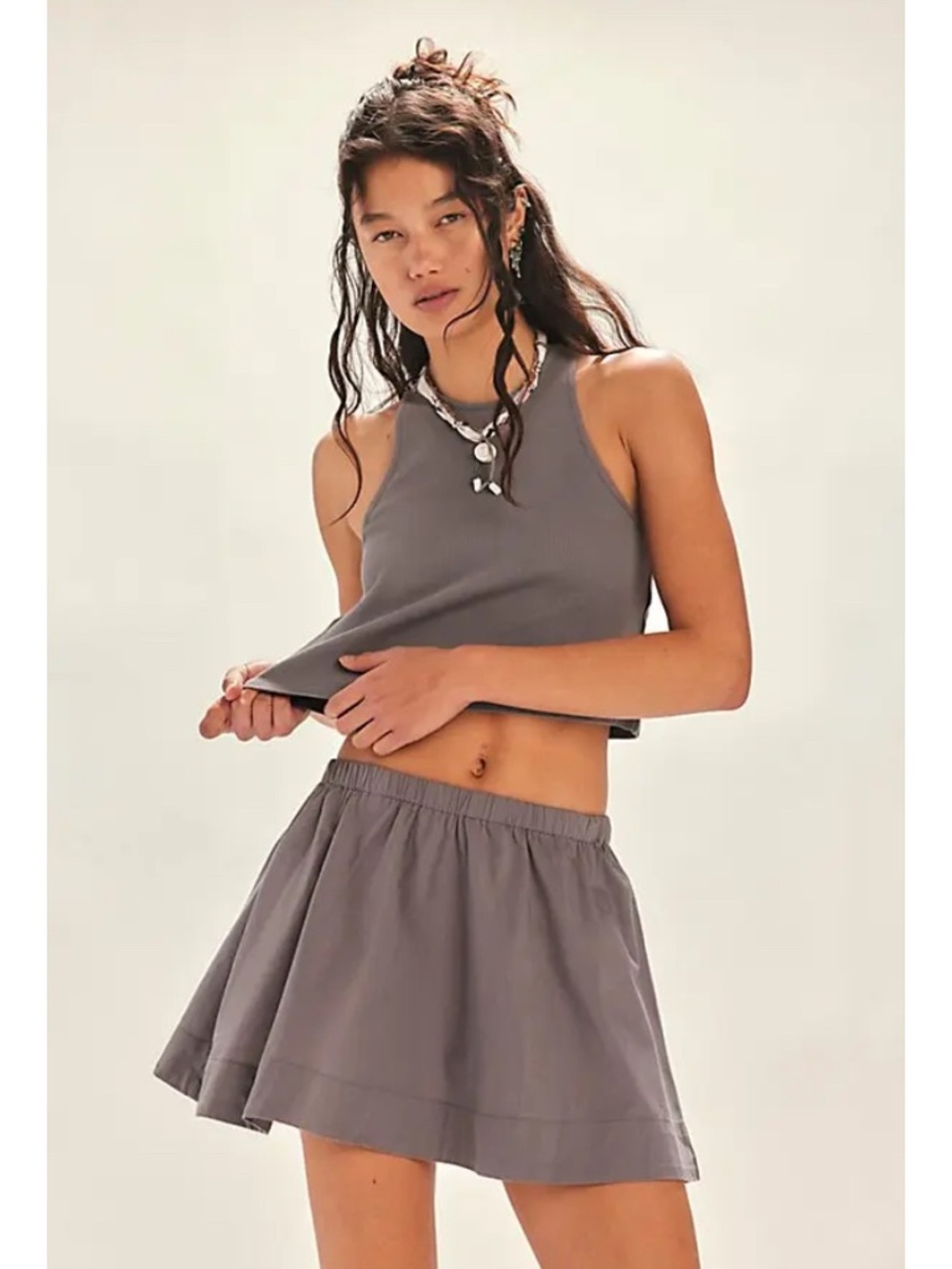 Free People Milani Skirt Set